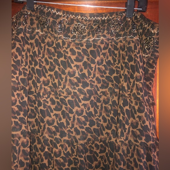 Mix Nouveau | Skirts | Mixed Nouveau Tiered Animal Print Skirt 6 | Poshmark
